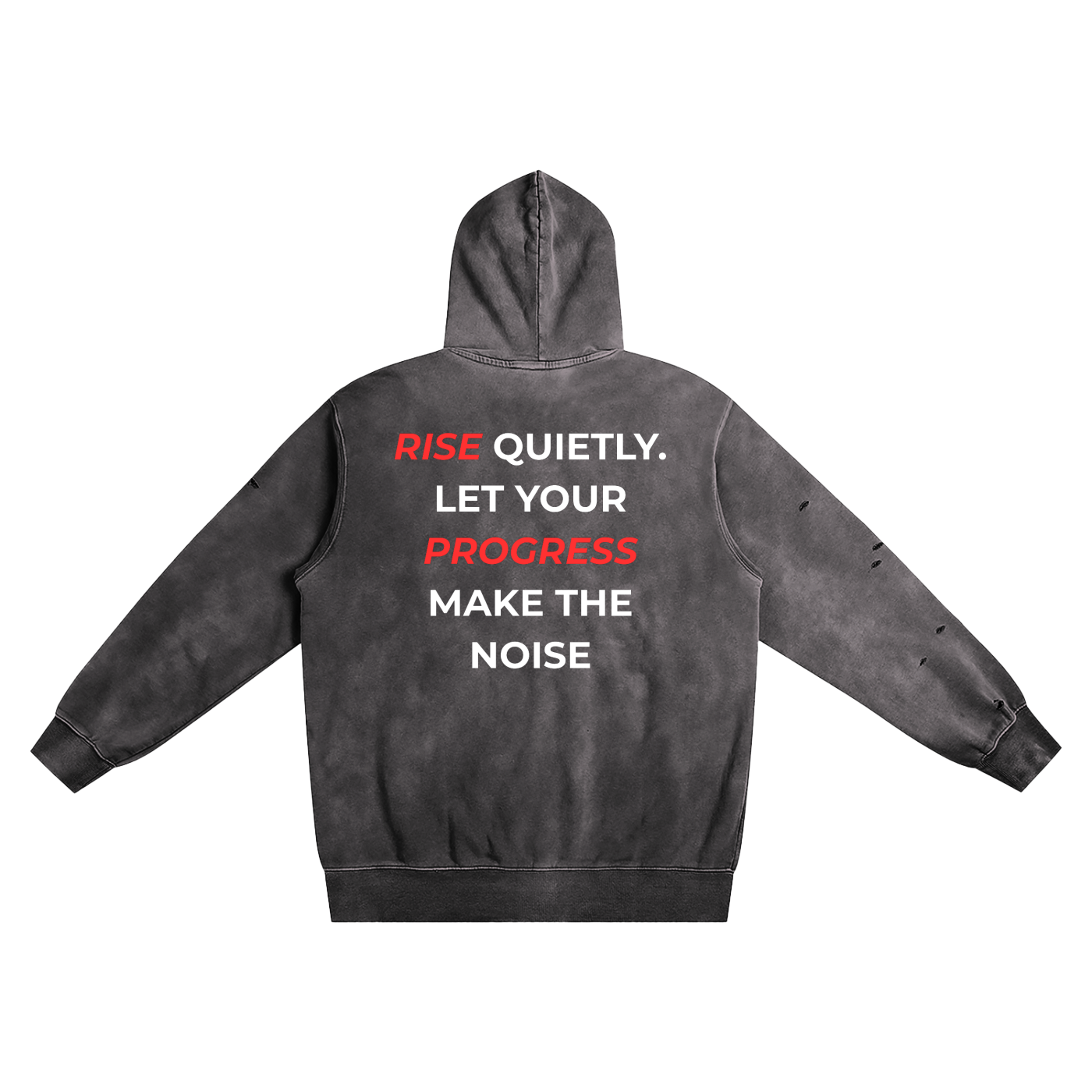 Distressed Vintage Wash Hoodie