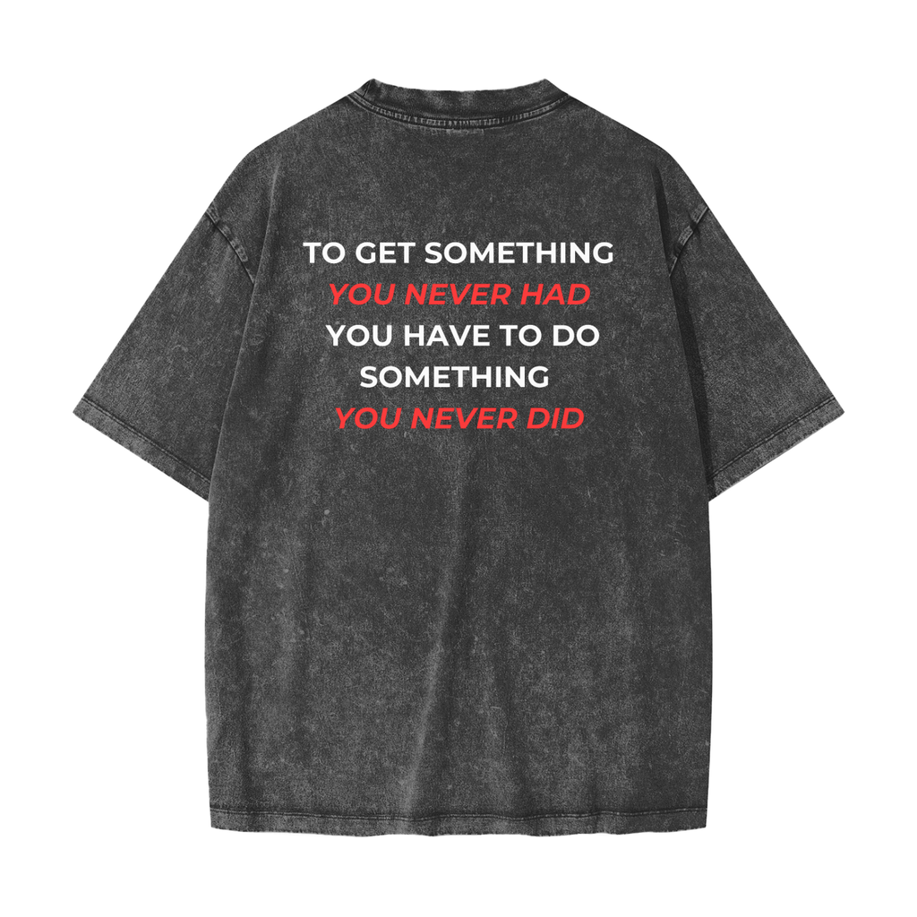 Heavyweight Snow Washed T-Shirt