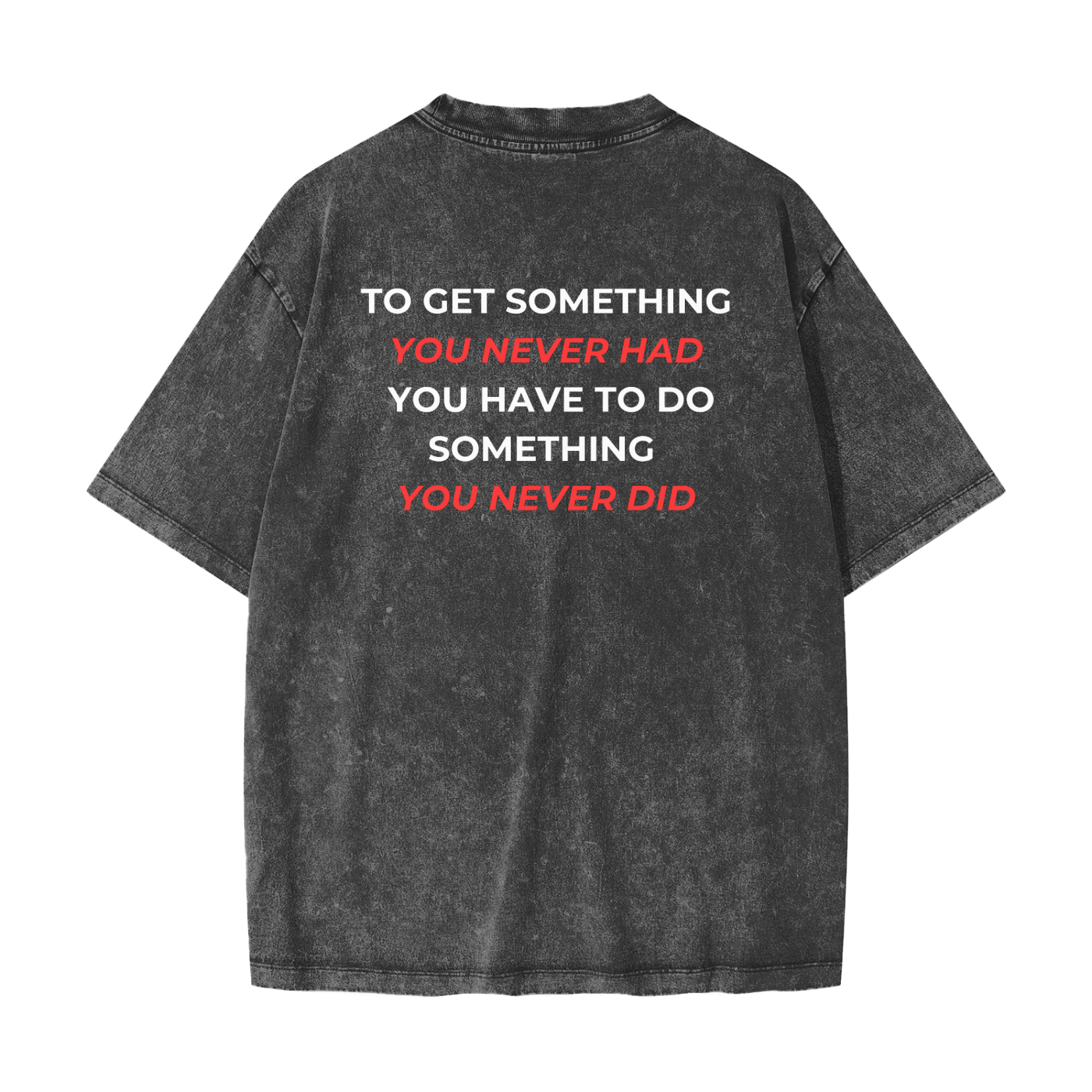 Heavyweight Snow Washed T-Shirt
