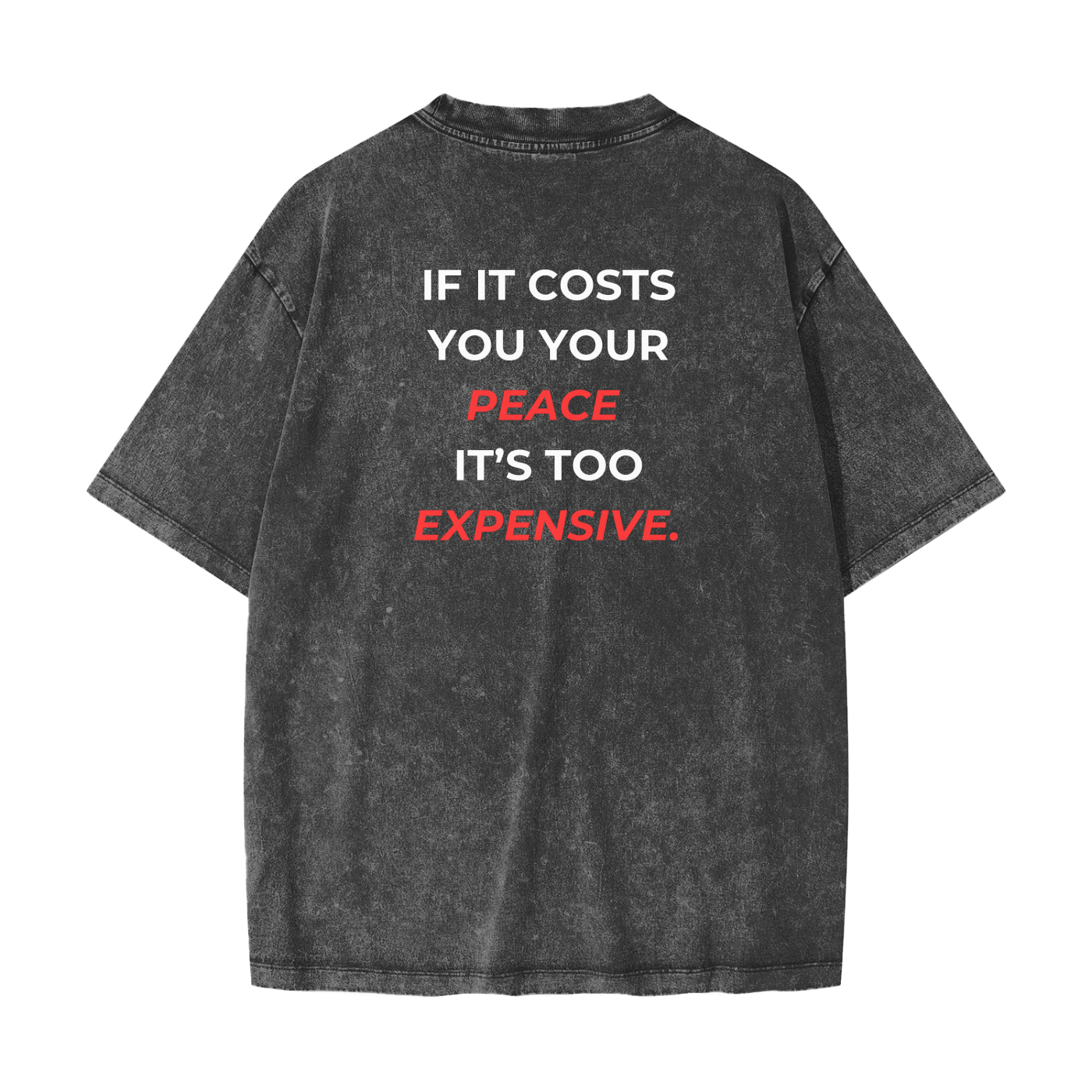 Heavyweight Snow Washed T-Shirt