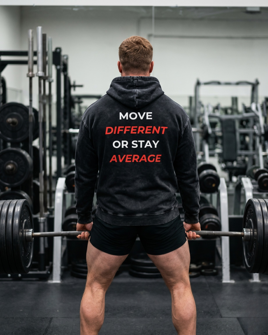 Snow Washed Loose Cotton Hoodie