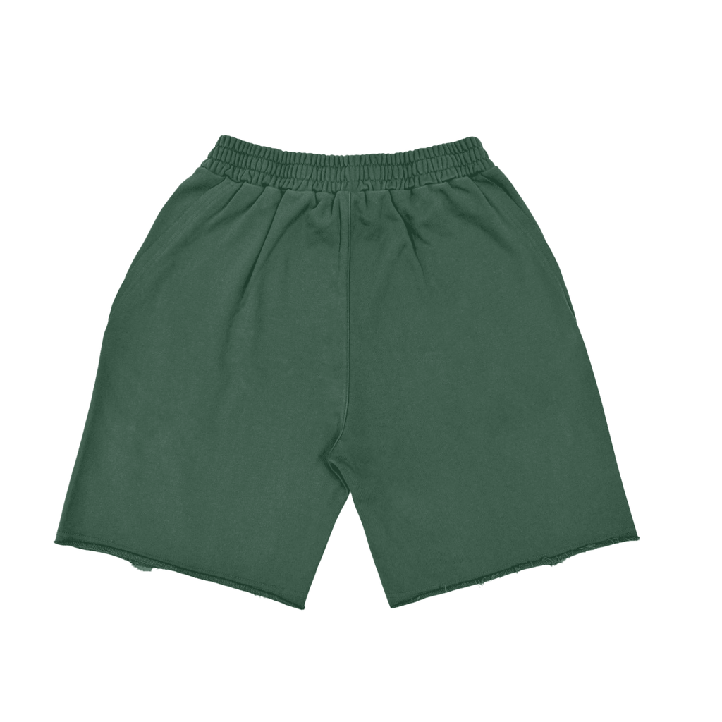 Vintage Washed Tiger Stripes Short Pants