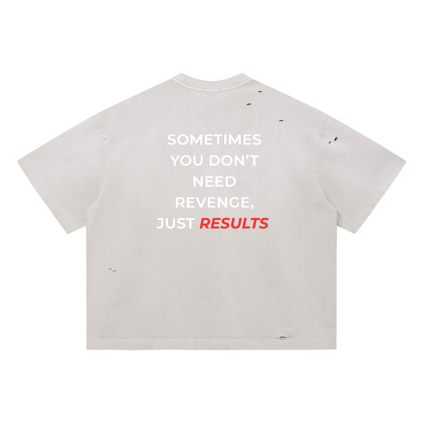 Vintage Washed Distressed Boxy Oversized T-Shirt