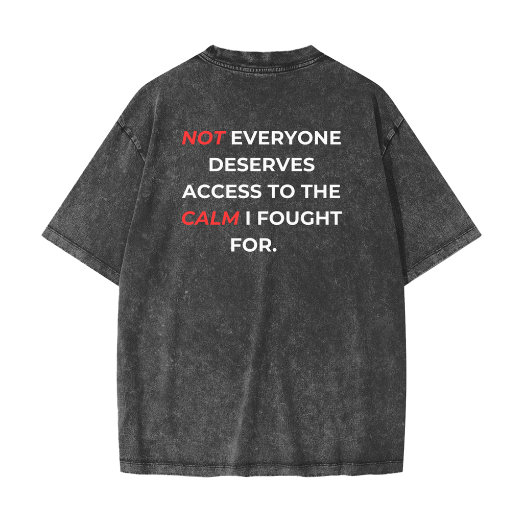 Heavyweight Snow Washed T-Shirt