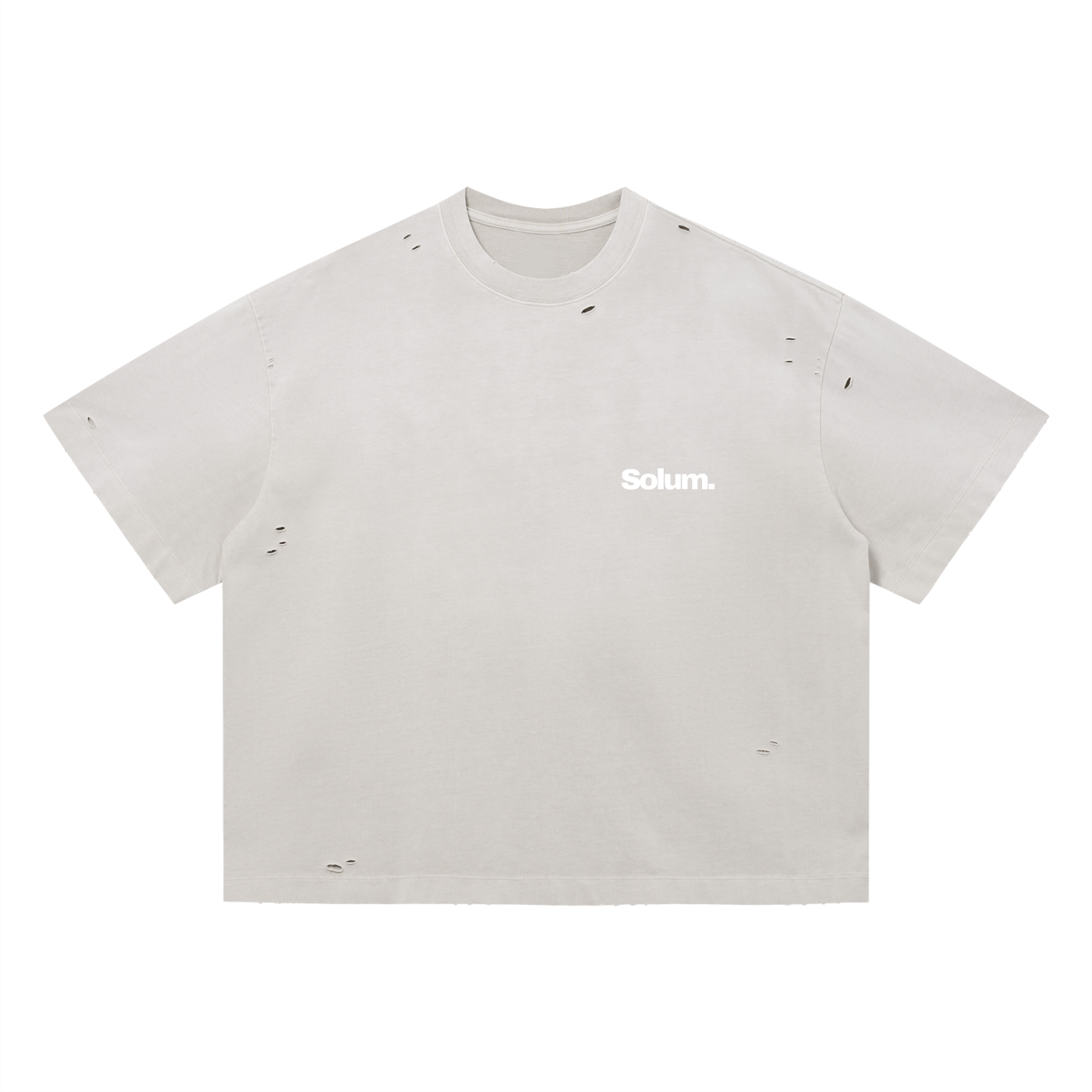 Vintage Washed Distressed Boxy Oversized T-Shirt