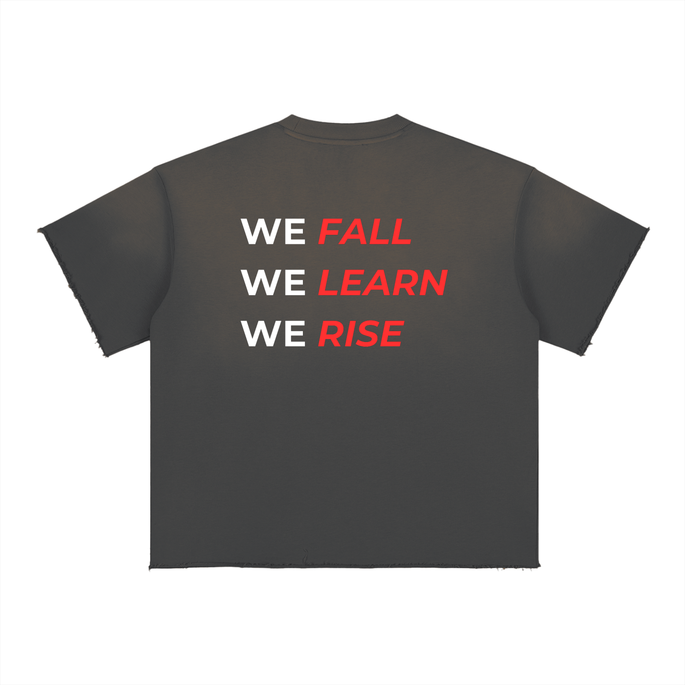 Sun Fade Raw Edge T-Shirt