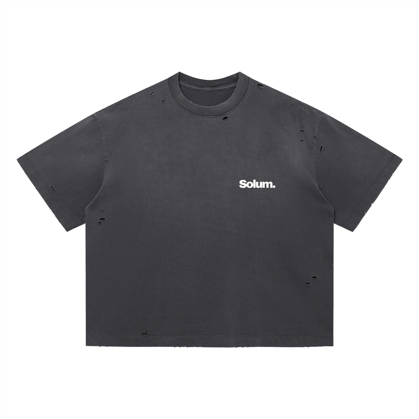 Vintage Washed Distressed Boxy Oversized T-Shirt