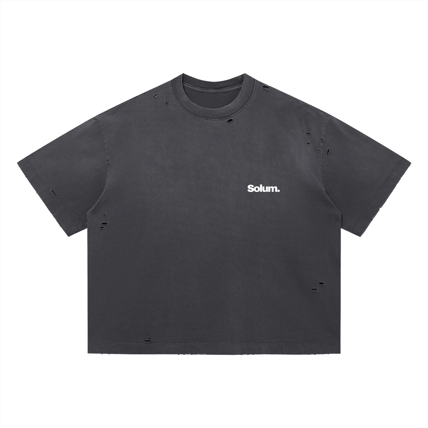 Vintage Washed Distressed Boxy Oversized T-Shirt