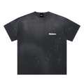 Hand-Frayed Sunfade Paint Splatter T-Shirt