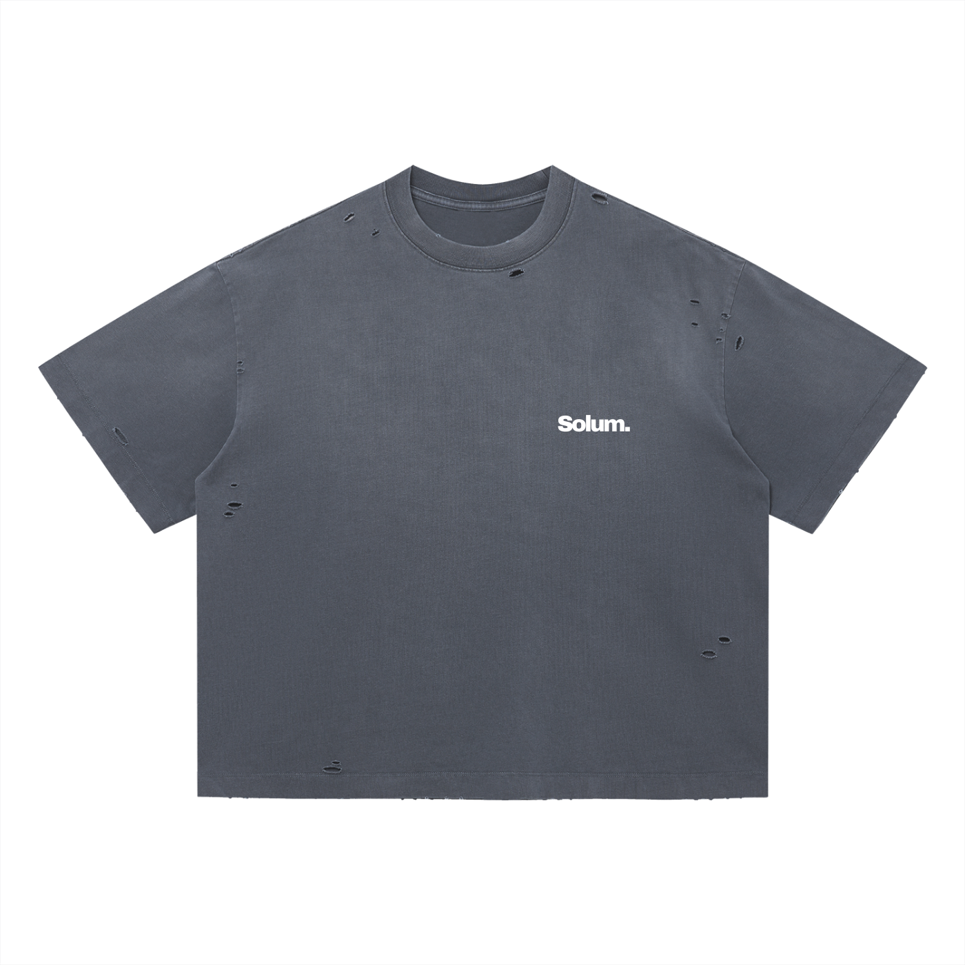 Vintage Washed Distressed Boxy Oversized T-Shirt
