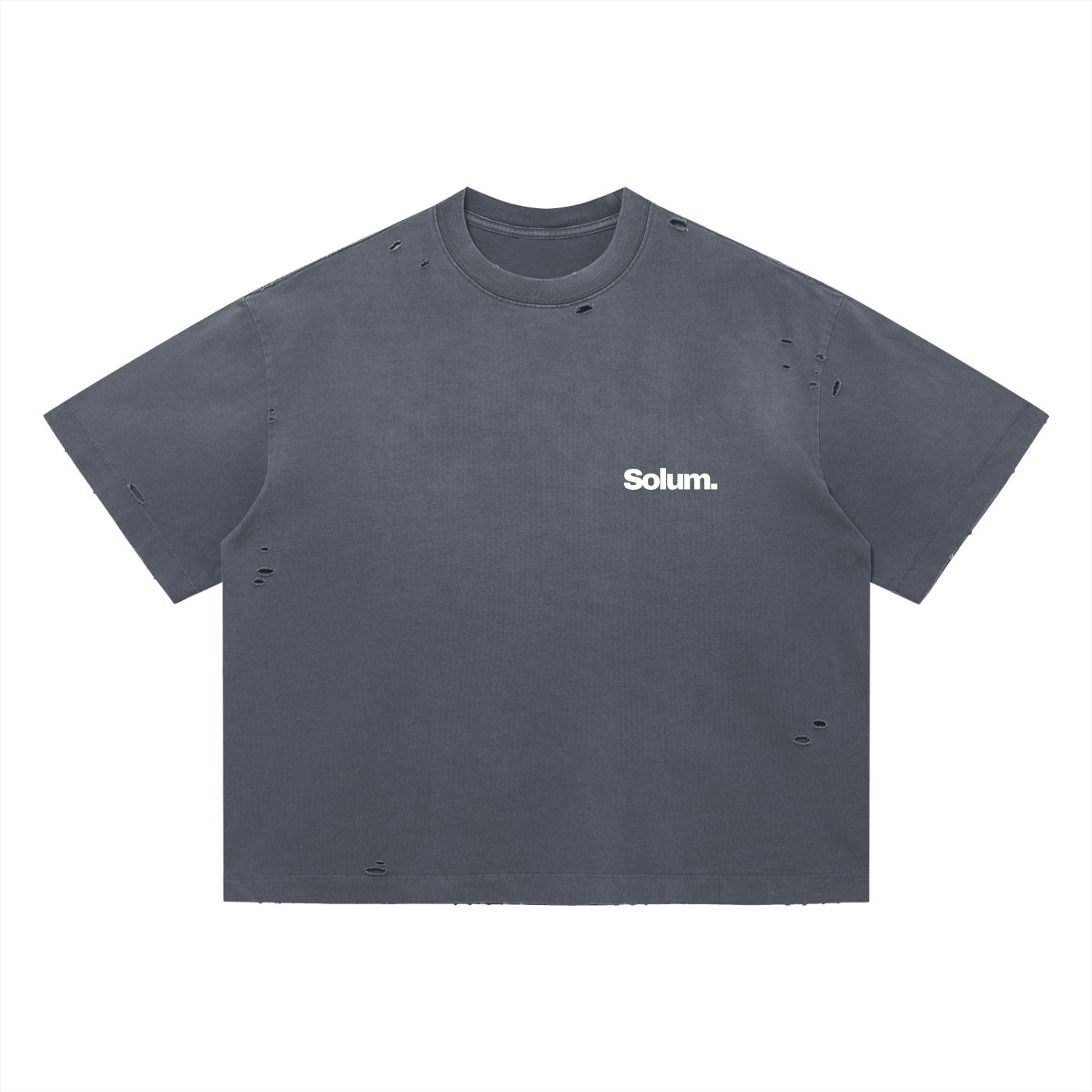 Vintage Washed Distressed Boxy Oversized T-Shirt