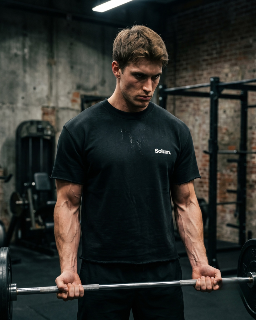 Sun Fade Raw Edge T-Shirt