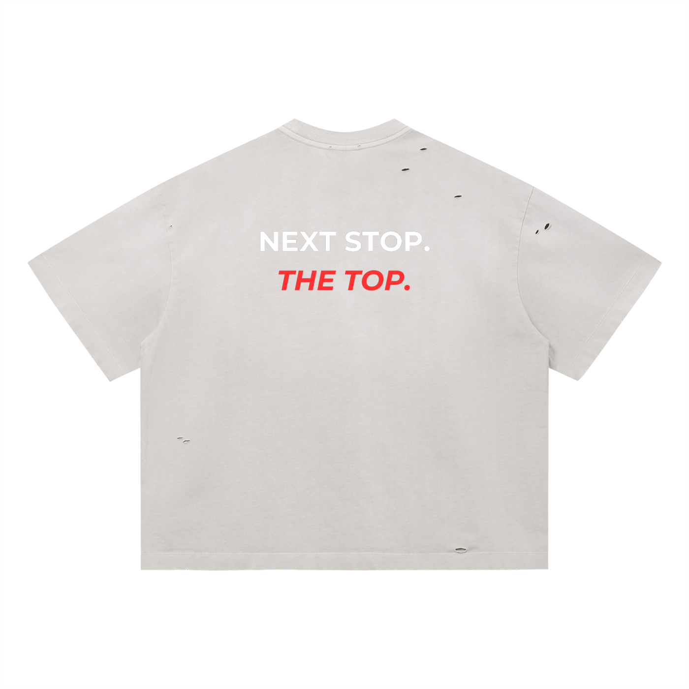 Vintage Washed Distressed Boxy Oversized T-Shirt