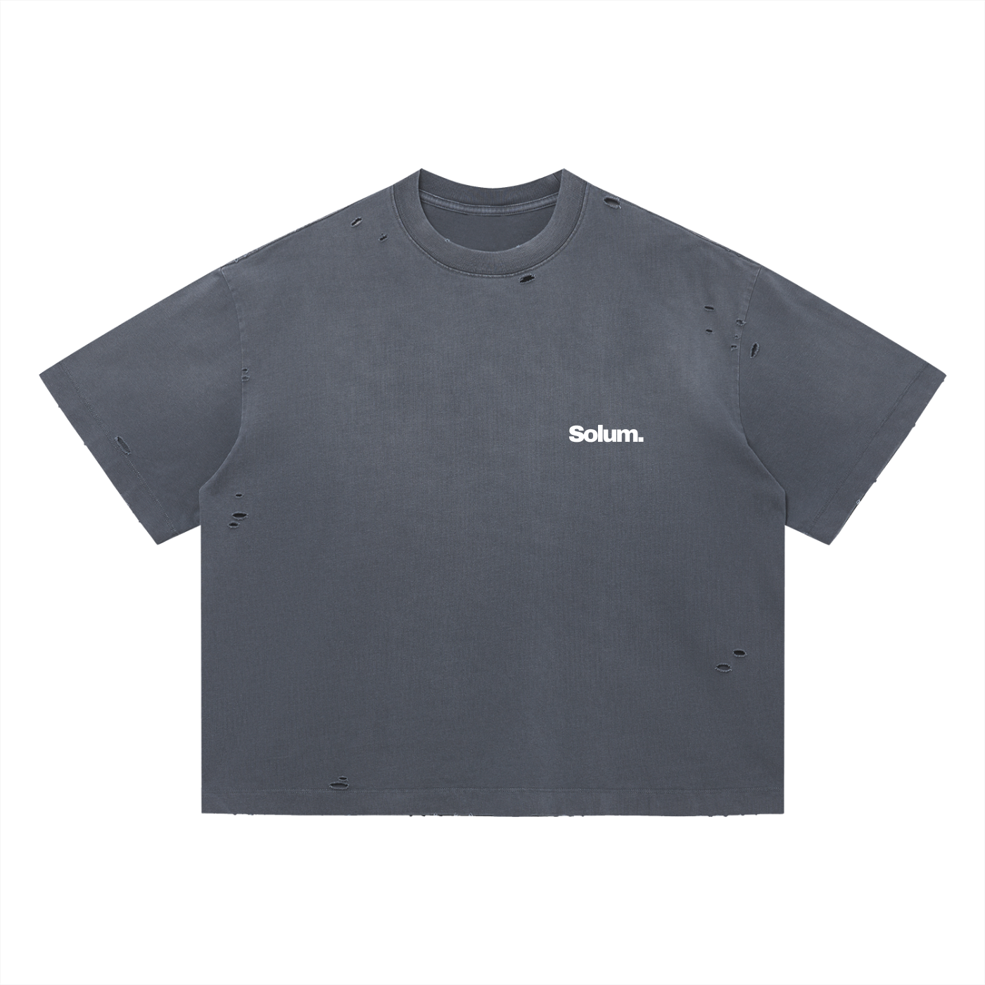 Vintage Washed Distressed Boxy Oversized T-Shirt