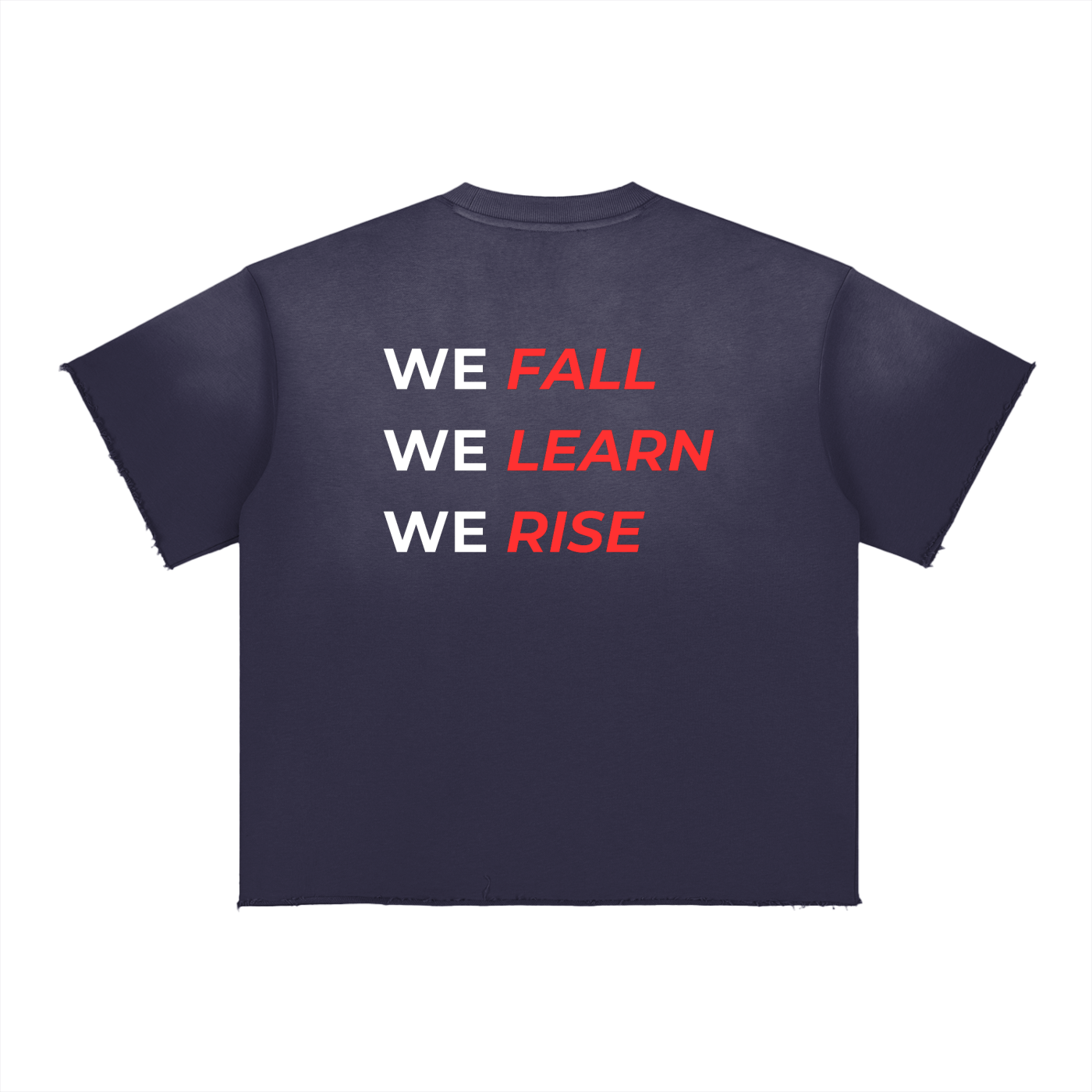 Sun Fade Raw Edge T-Shirt