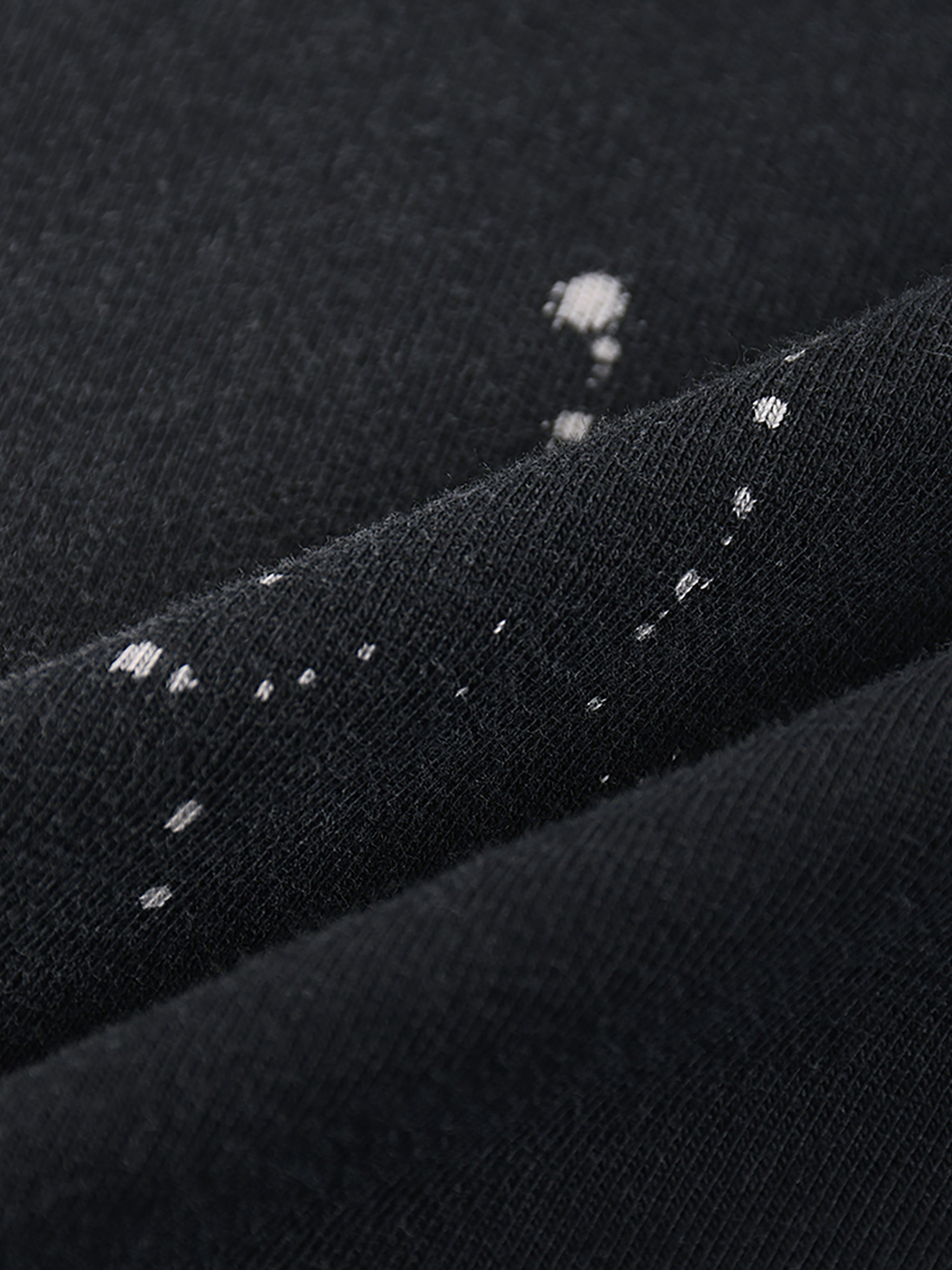 Hand-Frayed Sunfade Paint Splatter T-Shirt