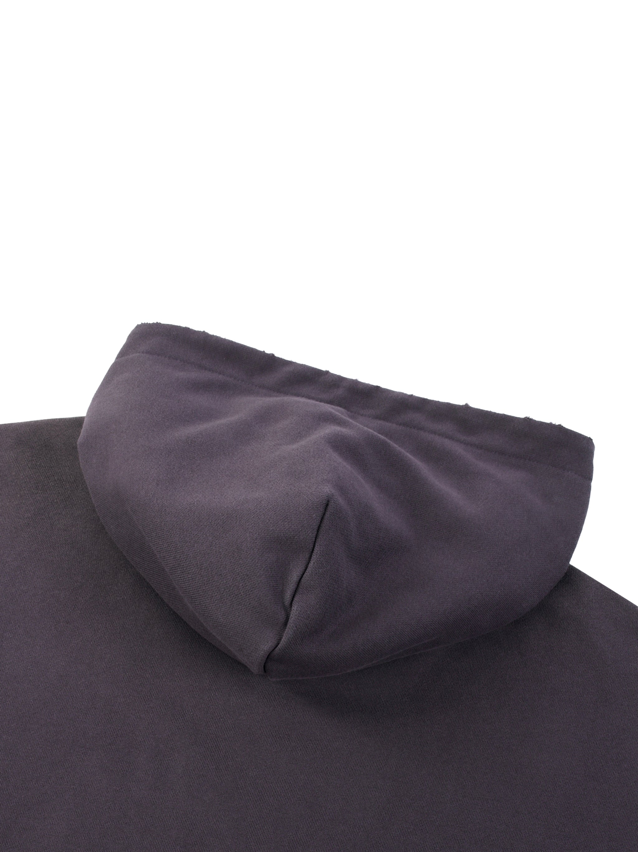 Sun Fade Frayed Fleece Hoodie